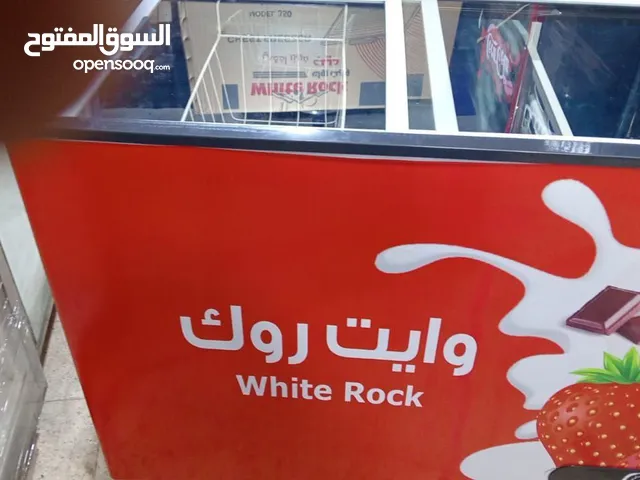 تلاجه عرض مجمدات و ايس كريم  وايت روك    جديد زيرو  ضمان 5 سنين شركة بالكرتونة