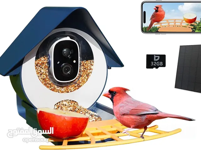 Birdkiss Smart Bird Feeder with Camera, AI Identify Bird Feeder Camera with Solar Pannel, Auto Captu