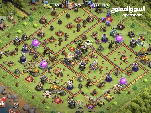 حساب كلاش اوف كلاني تاون 11