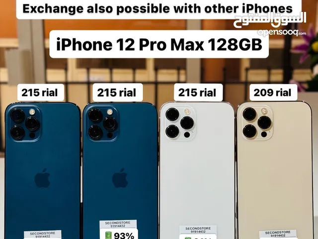 iPhone 12 Pro Max 128 GB - All Good Condition Phones - Best Battery Condition - Amazing Devices