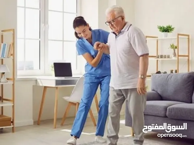 السلام للتمريض المنزلي والزيارات المنزليه وجلسات علاج طبيعي ومرافقين ومرافقات