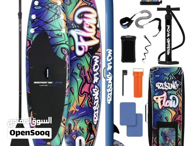 Serenelife inflatable stand up paddle board