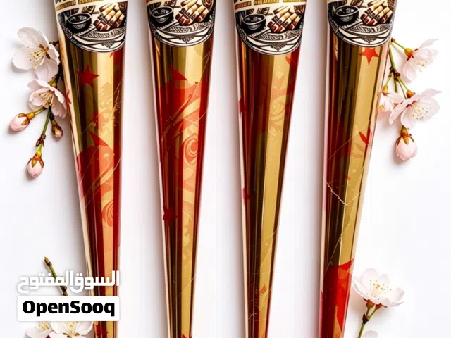 Natural organic henna cone