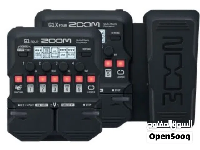 The Zoom G1 FOUR and G1X FOUR feature over 70