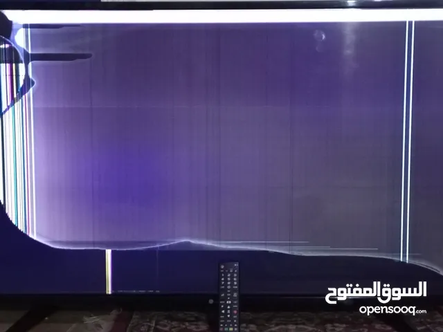 شاشة ال جي 49 بوصه للبيع ملاحظه الشاشه مكسورة