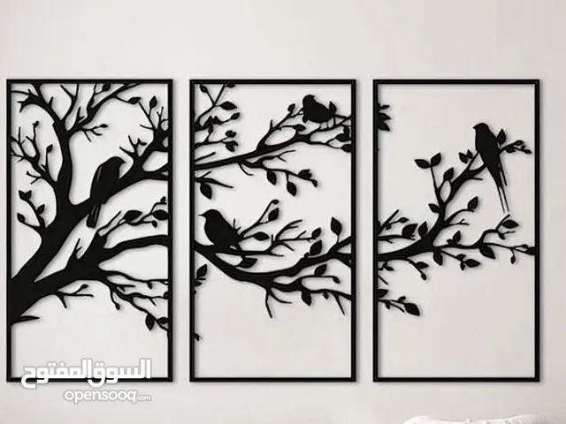 لوحات فنية بعدة أشكال حسب الطلب - Steel Art Design (السعر حسب الشكل والحجم المطلوب )