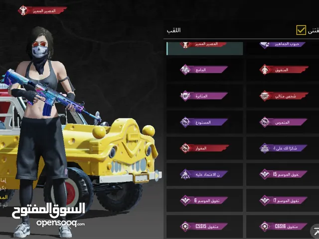 Pubg Accounts and Characters for Sale in Amman