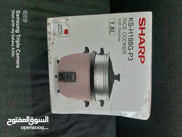 شارب طباخ أرز كهربائي 1.8 لتر 700W وردي Sharp Rice Cooker 1.8 L ..700W