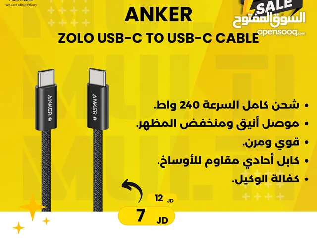 anker zolo usb-c to usb-c cable