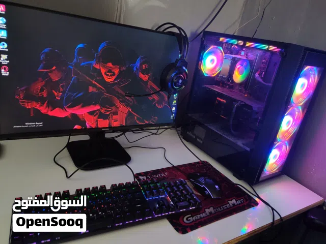 كمبيوتر جيمينج مع كامل ملحقاته موجود مفرق وجمله