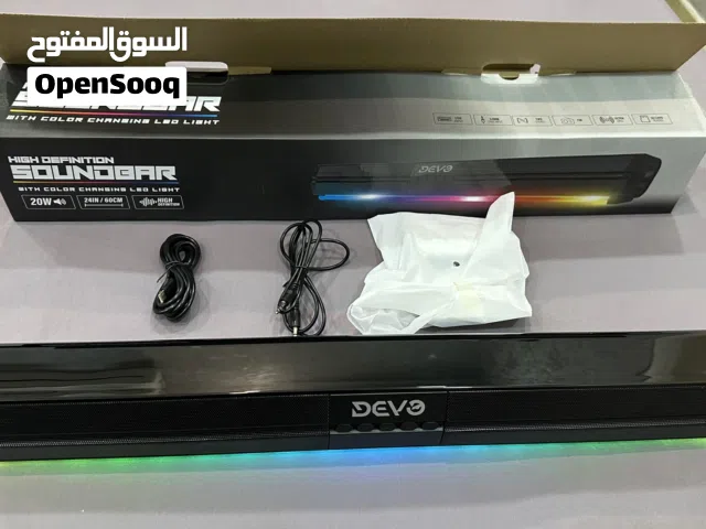 Devo Sonic Blaze Pro Gaming Speaker سبيكر من ديفو استخدام 3 أيام فقط جديد  المواصفات تحت