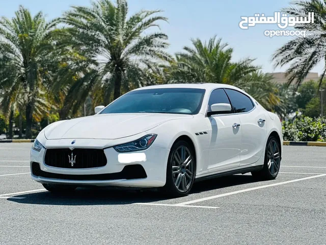 MAZERATI GHIBLI. V6 GCC MODEL 2016 Maserati Ghibli