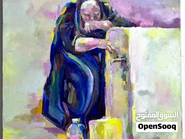 لوحات رسم يدوي (رصاص وزيت) - هدايا فخمة ومميزة
