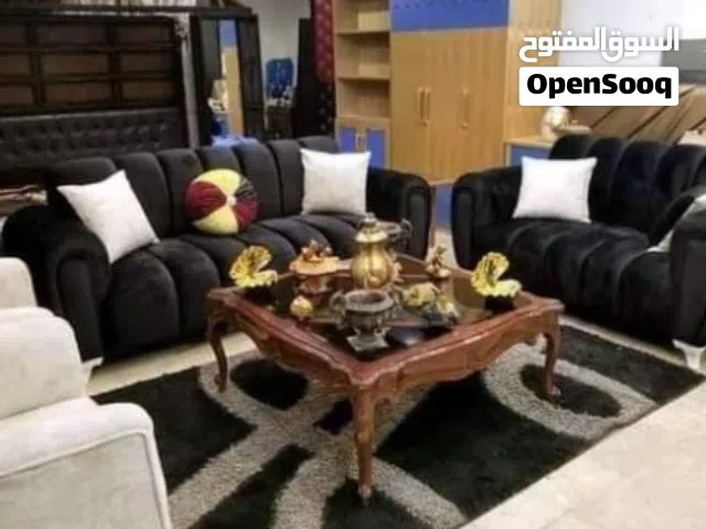 كنب 7 مقاعد جميع الالوان من داخل المصنع خامات فخمة جدًا – إسفنج نخب أول