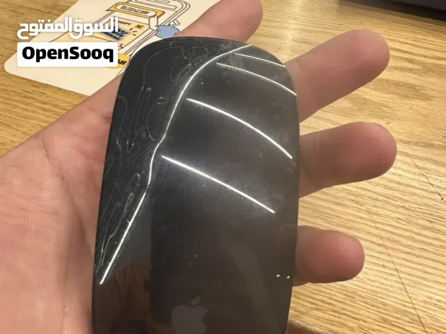 Mac Mouse black multi Touch surface