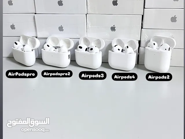 موفر لك أفضل 6 نسخ الأمريكيه Apple AirPods من أول نسخه إلى أخر نسخه والأسعار ممتازه جدآ جدآ