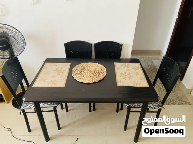 Dining table with four chairs