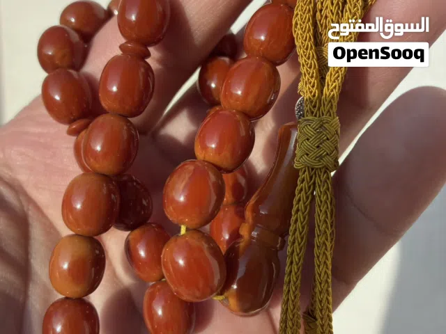 مسبحة فاتوران مميزة - لون كبدي رائع - لعشاق الفخامة والتميز