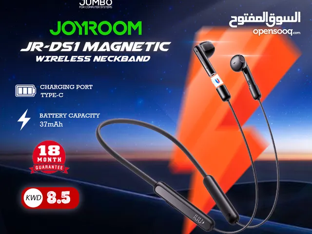 احصل الان علي منJR-DS1 Magnetic True Wirelessشركه JOYROOM فقط بسعر8.5دينار