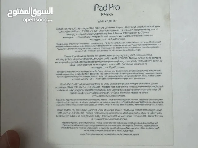 Apple iPad Pro 256 GB in Najaf