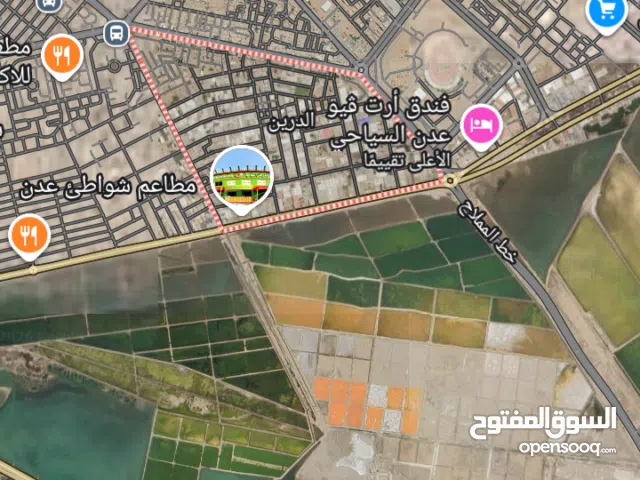 حوش في الدرين للبيع + عمارة تجارية