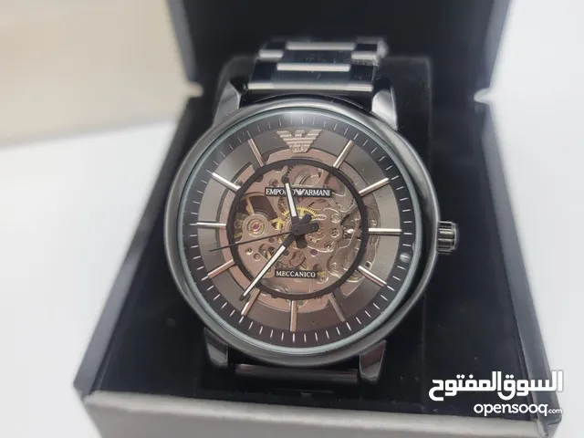 Armani watches (leather&metal) - ساعات ارمني الجلد والمعدن