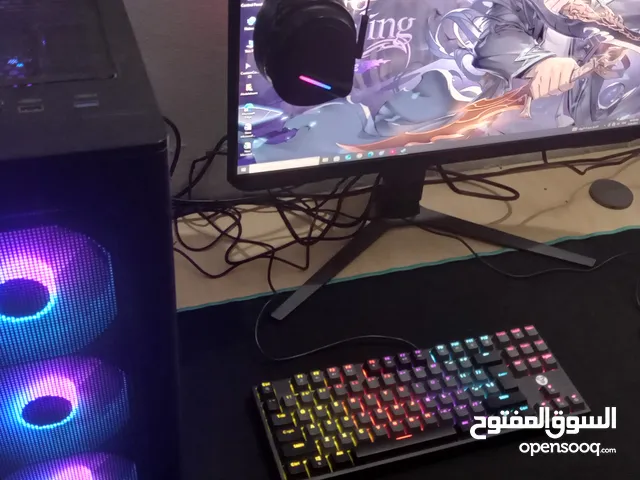 بيسي GEORCE RTX وا شاشة وا اكسسوارات