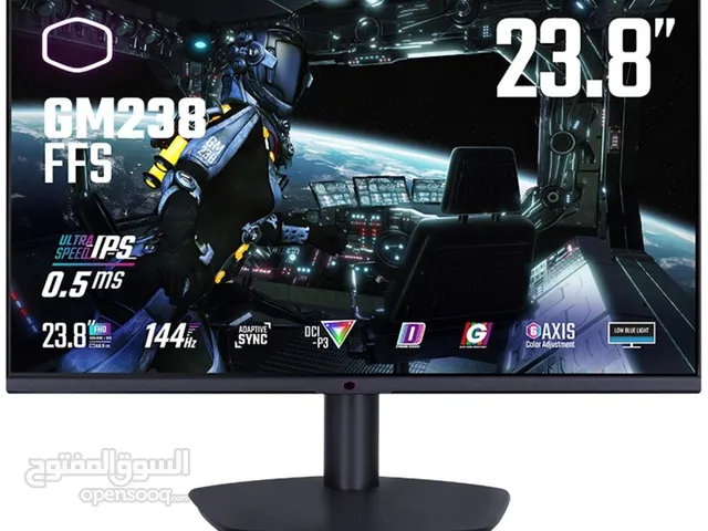 COOLER MASTER GM238 24 INCH 1080P 144HZ 0.5MS IPS PANEL G-SYNC COMPATIBLE GAMING MONITOR شاشة جيمنج