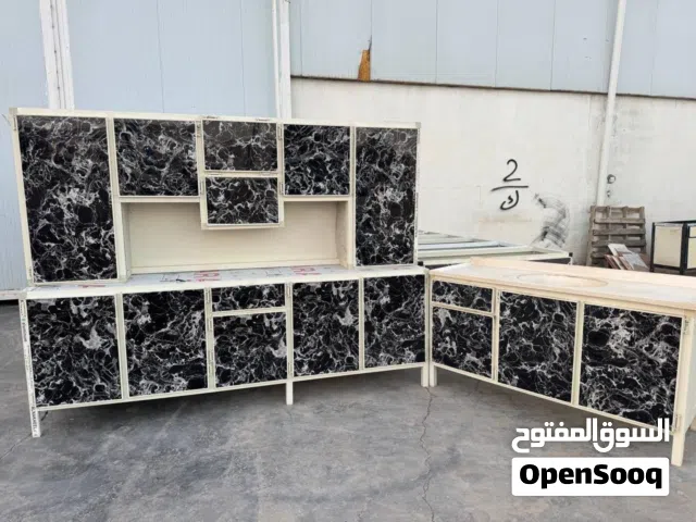 كاونتر مترين ونص ارضي وملحق دنكه مع سنك (متر ونص)مرمر المنيوم صيني. السعر340 الف التوصيل
