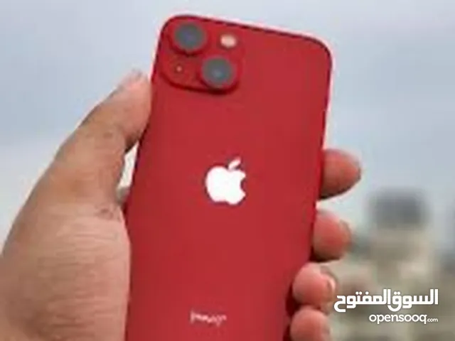 iPhone 13 red 256 GB good battery 100 % but upper glass cracked works fine