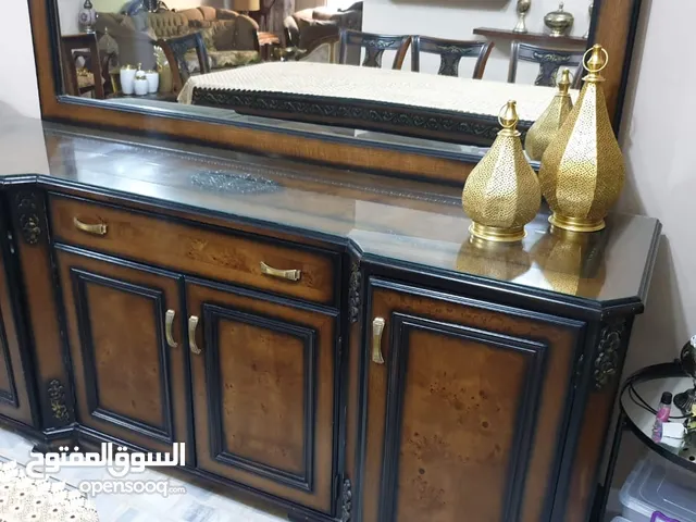 غرفة سفرة خشب مستعملة