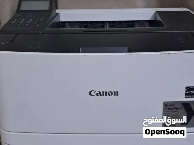 طابعة كانون أبيض وأسود شبه جديدة بحالة ممتازة