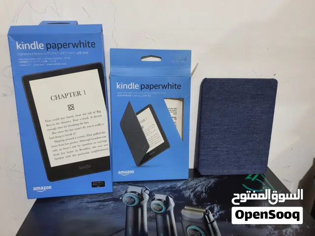 جهاز كندل مع كفر kindle paperwhite 11th Gen 32 GB