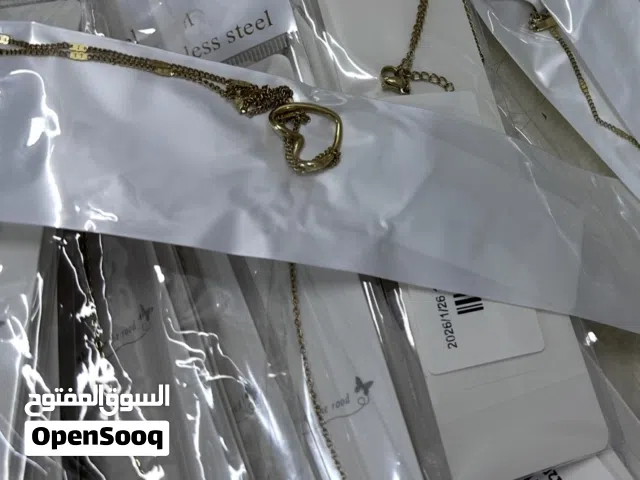 اكسسوارات استانلس ستيل مطلية ذهب عيار 18 بالجملة فقط