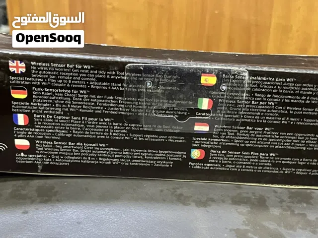 جديد غير مستخدم مستشعر لاسلكي (Wireless Sensor Bar) مصمم كبديل لجهاز نينتندو وي (Nintendo Wii).