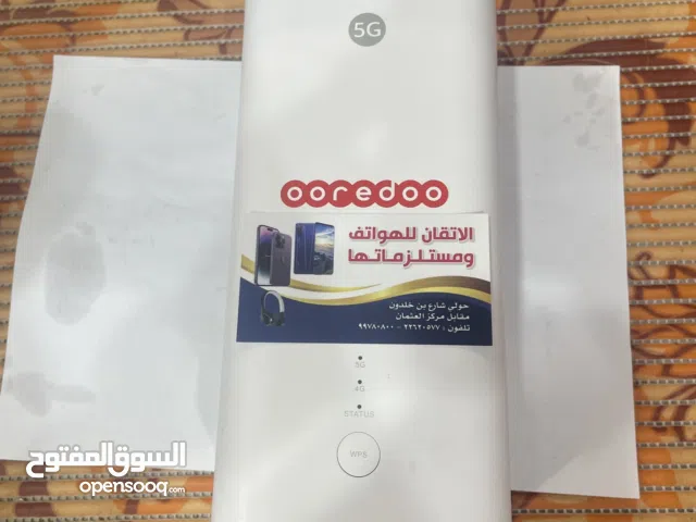 للبيع راوتر  اوريدو ثابت مستعمل نظيف برو 3 يشغل كل الخطوط  معاه الشاحن الاصلي