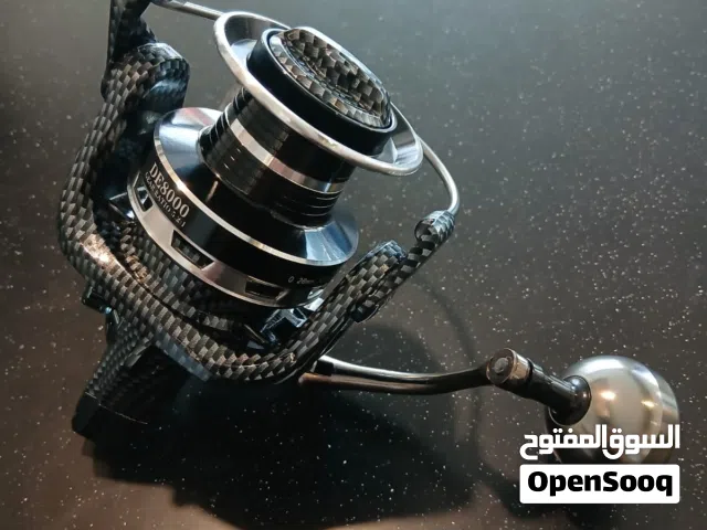 ماكينه صيد مقاس 8000 و 2000 للكاستينج وصيد الشاطي