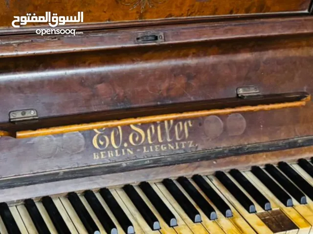 بيانو ألماني أنتيك – Ed. Seiler Berlin Liegnitz (أكثر من 100 سنة عمر)