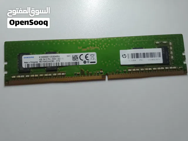 RAM DDR4/DDR3 4G للبيع