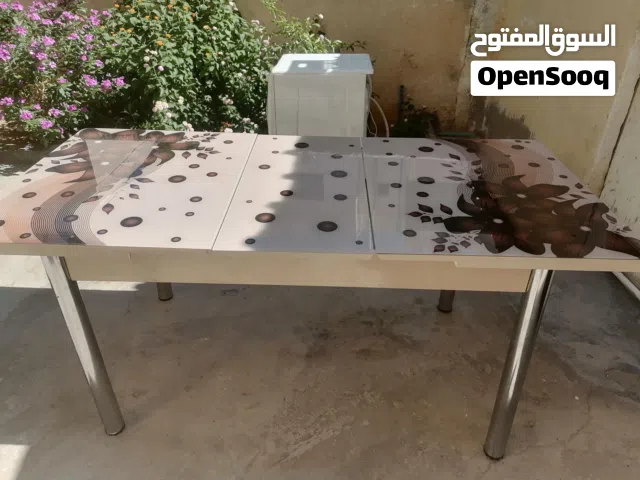 طاوله سفره للبيع قابل للطيب تصبح طاوله صغيره سكري زجاج سكريت