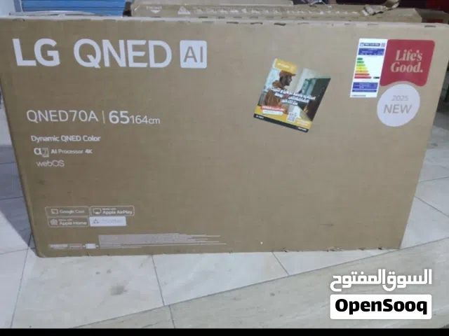 وصلت بأفضل الله شاشه 65بوصه ال جي موديل QNED70الاصلى  اسمارت 4kرسيفر داخلي ريموت ماجيك اوامر صوتيه ذ