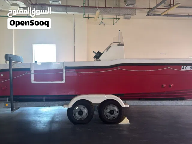 طراد سزوكي 115 مكينتين شبه جديد نزل البحر مره وحده