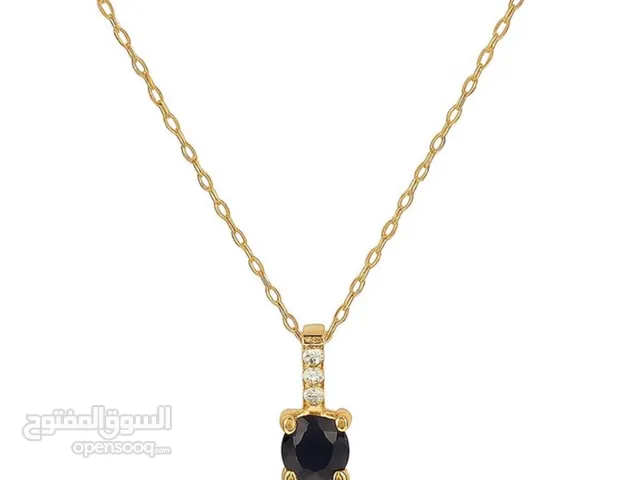 18kt Gold Sapphire Diamond Necklace