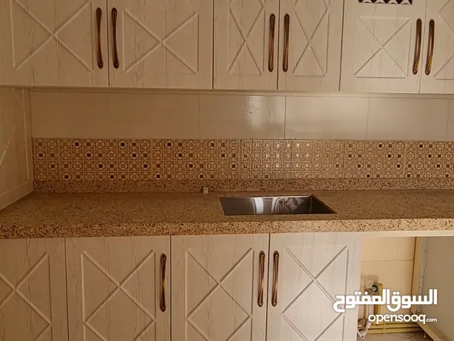 كاونتر مطبخ نظيف جدا خشب HDF منقوش بال CNC مع مرمر طبيعي