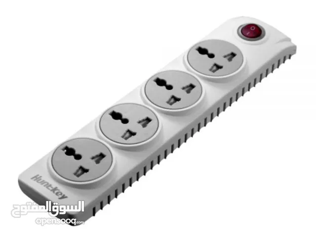 Huntkey SZN401 4 ports EU plug Power Strip 1.5M وصلة كهرباء 4 مداخل كفالة 3 سنوات