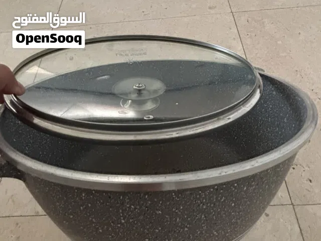 Pot and large bowl