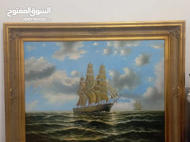 Hand painted oil paint