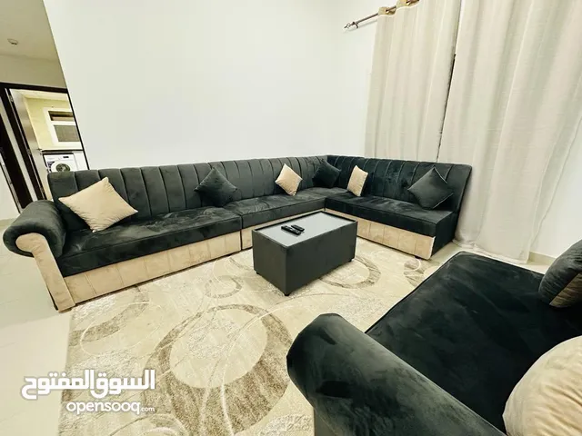 G2-شقة مفروشة للإيجار الشهري في عجمان – غرفتين وصالة شاملة الفواتير في النعيمية
