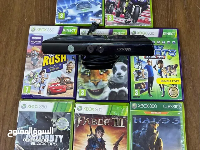 8 سيديهات xbox للبيع بحال الوكاله مع كاميرات ادفع بحق الله وشيل
