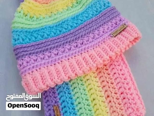 ايس كاب وطاقيه للكبار والصغار شغل هاند ميد مميز